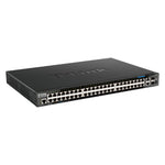 D-Link DGS-1520-52MP 52-Port Gigabit Smart Managed Stackable PoE+ Layer 3 Switch with 4 x 10G Uplinks | Enterprise Power & Performance
