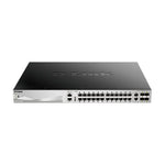 D-Link DGS-3130-30PS 30-Port Stackable Gigabit PoE+ Layer 3+ Switch with 6 x 10GbE Uplinks | Enterprise-Grade Routing & Power