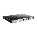 D-Link DGS-3130-30PS 30-Port Stackable Gigabit PoE+ Layer 3+ Switch with 6 x 10GbE Uplinks | Enterprise-Grade Routing & Power