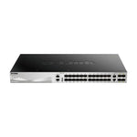  D-Link DGS-3130-30S 30-Port Stackable Gigabit SFP Layer 3+ Switch with 6 x 10GbE Uplinks | Enterprise Fibre Networking