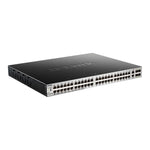 D-Link DGS-3130-54PS | 54-Port Stackable Gigabit PoE+ Layer 3+ Managed Switch with 6 x 10GbE Ports – Enterprise Power & Scalability