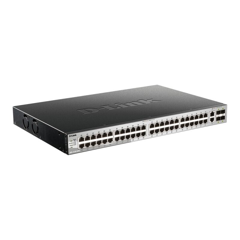 D-Link DGS-3130-54TSD-Link DGS-3130-54T | 54-Port Stackable Gigabit Layer 3+ Managed Switch with 6 x 10GbE Uplinks – Enterprise-Grade Switching Switch