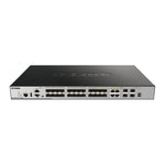 D-Link DGS-3630-28SC | 28-Port Layer 3+ Stackable Gigabit SFP Switch with 4 x 10GbE Uplinks – High-Performance Enterprise Fiber Switching