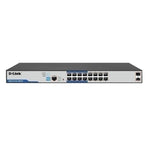 D-Link DGS-F1210-18PS-E 18-Port Gigabit Smart Managed PoE+ Switch with 16 PoE+ Ports (8 Long Reach) | 135W Power Budget