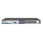 D-Link DGS-F1210-26MPS-E 26-Port Gigabit Smart Managed PoE+ Switch | 24 PoE+ Ports (8 Long Reach), 2 SFP Ports, 380W PoE Budget