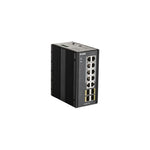 D-Link DIS‑100GP‑4SFP 14‑Port Gigabit Industrial Managed PoE+ Switch | 8 PoE+ Ports, 4 SFP Uplinks, 240 W Budget