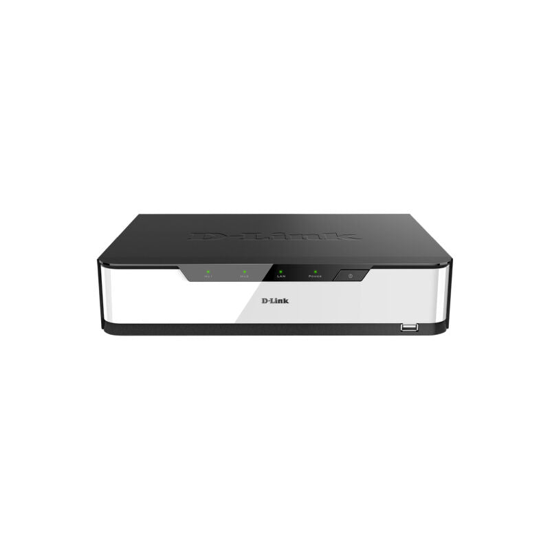 D-Link JustConnect 16-Channel PoE Network Video Recorder | 4 PoE Ports, 2 HDD Bays, HDMI/VGA Output | DNR-2020-04P 