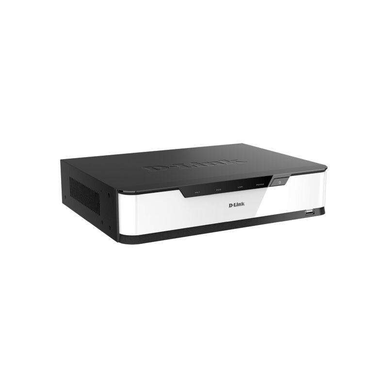 D-Link JustConnect 16-Channel PoE Network Video Recorder | 4 PoE Ports, 2 HDD Bays, HDMI/VGA Output | DNR-2020-04P 