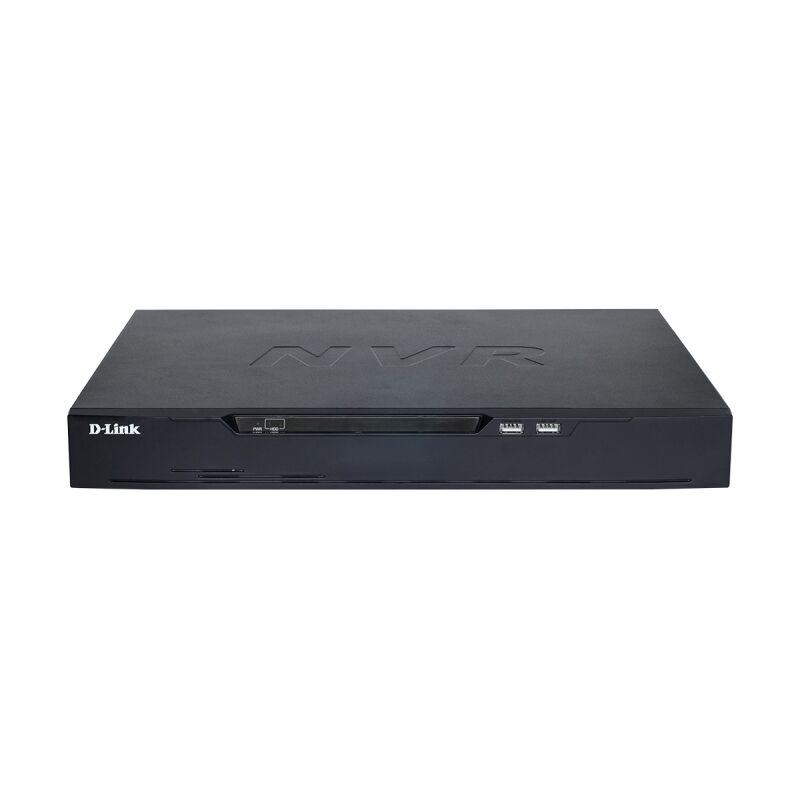 D-Link 16-Channel H.265 Network Video Recorder with 16 PoE Ports | AI Detection, 12MP Support, 24TB Storage