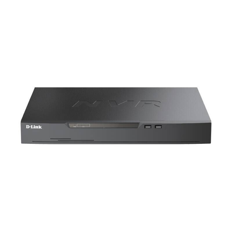 D-Link 32-Channel H.265 Network Video Recorder with 16 PoE Ports | 48TB Storage, RAID Support, AI Detection