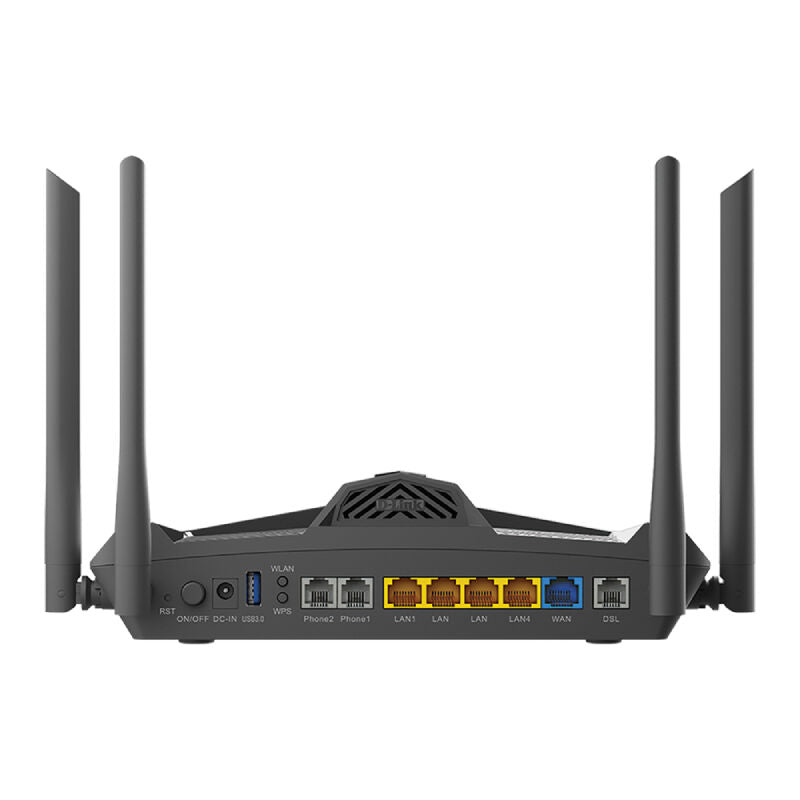 D-Link DSL-X1852E AX1800 Wi-Fi 6 VDSL2/ADSL2+ Modem Router with VoIP | Dual Band NBN-Ready