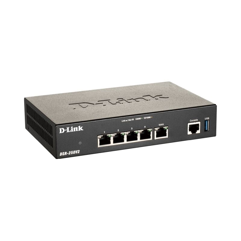 D-Link DSR-250V2 5-Gigabit VPN Router – Secure Business-Class Performance