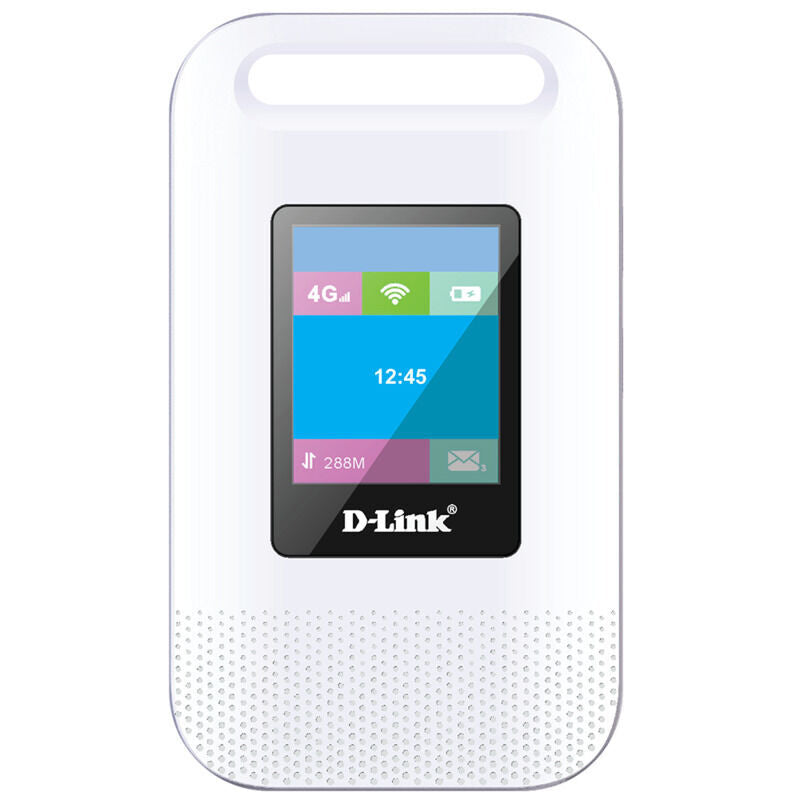 D-Link 4G+ Cat6 Wi-Fi 6 Mobile Hotspot – AX600 Dual-Band High-Speed Internet Router | Portable Connectivity for 64 Devices