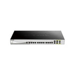 D-Link 16-Port 10G Smart Managed Switch with 4 SFP+ (2 Combo) Ports – High-Performance Layer 2+ Routing for Business Networks
