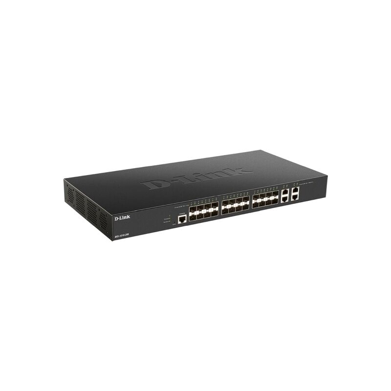 D-Link 28-Port 10G Smart Managed Switch with 24 SFP+ & 4 10GBASE-T – Enterprise-Grade Layer 2+ Performance