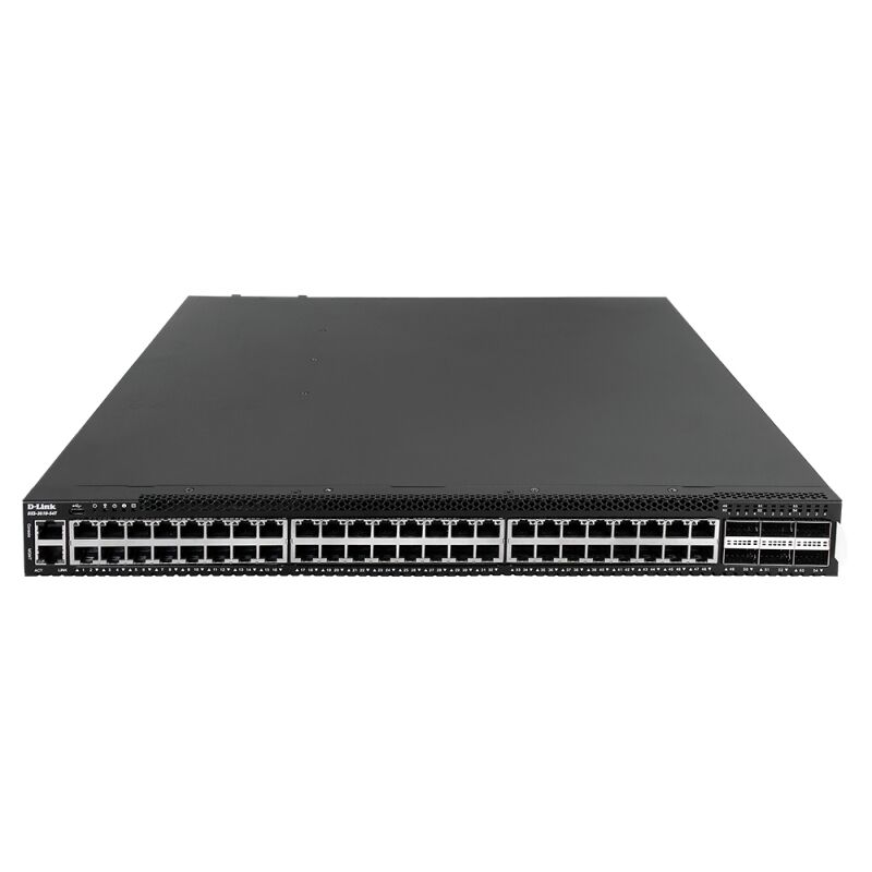 D-Link 54-Port 10GBASE-T Layer 3 Stackable Managed Switch with 6 QSFP+/QSFP28 Uplinks – High-Performance Data Centre Aggregation