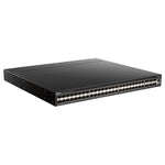 D-Link 54-Port Data Centre Layer 3+ Switch with 48 SFP+ & 6 QSFP+ Ports – Bare Metal, SDN-Ready