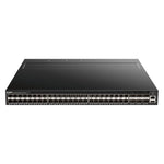 D-Link 54-Port Data Centre Layer 3+ Switch with 48 SFP+ & 6 QSFP+ Ports – Bare Metal, SDN-Ready