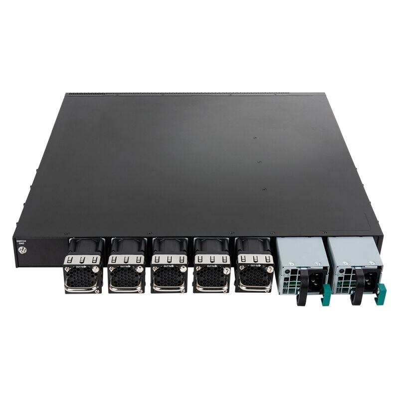 D-Link 54-Port Data Centre Layer 3+ Switch with 48 SFP+ & 6 QSFP+ Ports – Bare Metal, SDN-Ready
