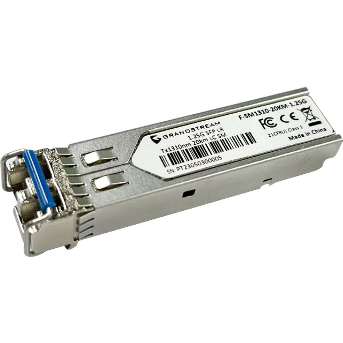 Grandstream SFP FIBER MODULE SINGLE MODE 1310NM 20 KILOMETER 1.25GBPS