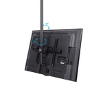 StarTech.com FPCEILPTBSP Full-Motion Ceiling TV Mount for 32"-75" Displays – Height Adjustable, 50kg Capacity, VESA Compatible