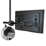 StarTech.com FPCEILPTBSP Full-Motion Ceiling TV Mount for 32"-75" Displays – Height Adjustable, 50kg Capacity, VESA Compatible