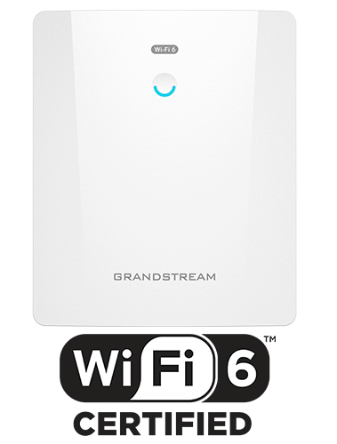 Grandstream 4X4 802.11AX WI FI 6 OUTDOOR LONG RANGE AP AX6000 1 X 2.5 GBE 1 X 2.5 SFPPORTS HE160