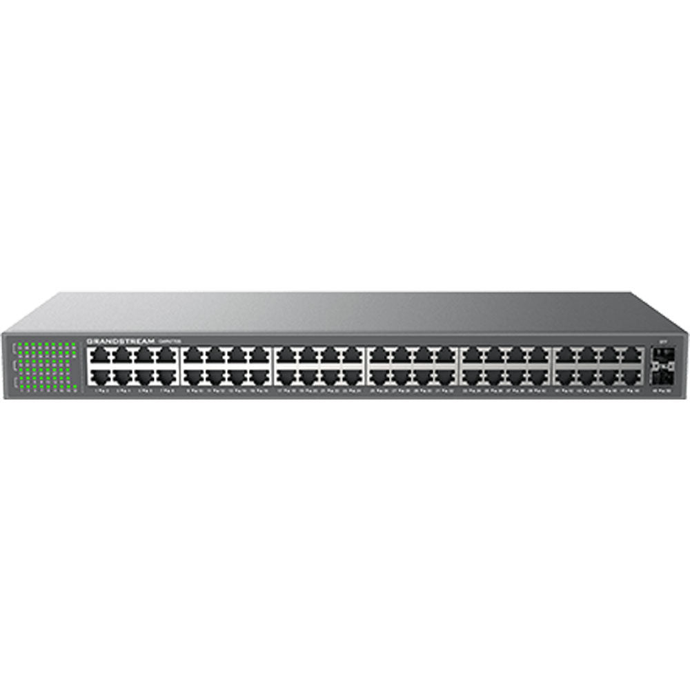 Grandstream UNMANAGED NETWORK SWITCH 48 X GIGE 2 X SFP