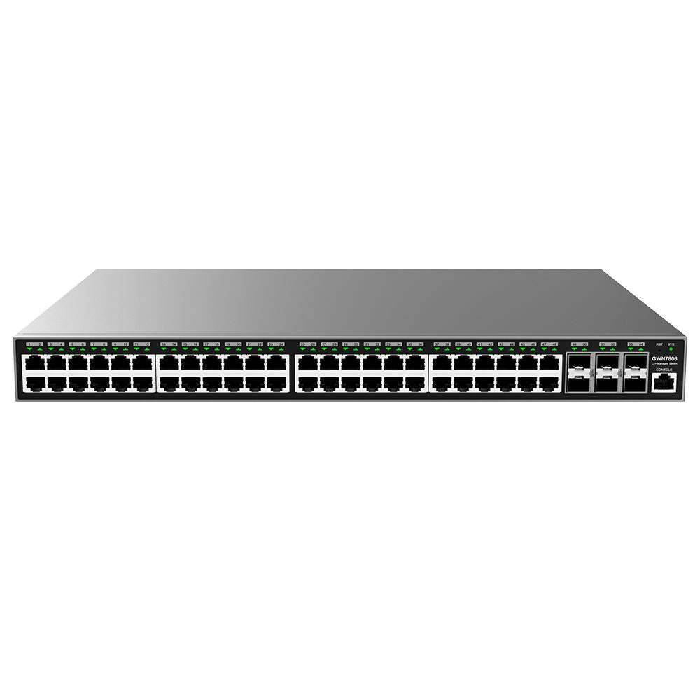 Grandstream ENTERPRISE LAYER 2 MANAGED POE NETWORK SWITCH 48 X GIGE 6 X SFP