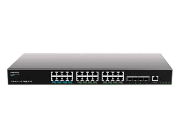 Grandstream ENTERPRISE LAYER 3 MANAGED POE NETWORK SWITCH 24 X GIGE 4 X SFP