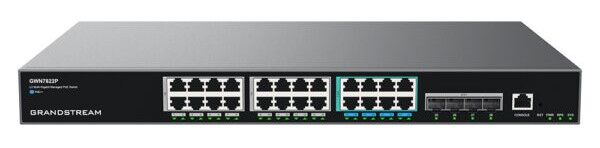 Grandstream ENTERP LAYER 3 MAN MULTI GIG POE SWITCH 8X2.5 GIGE POE 4 X 10G SFP 16 X GIGE POE