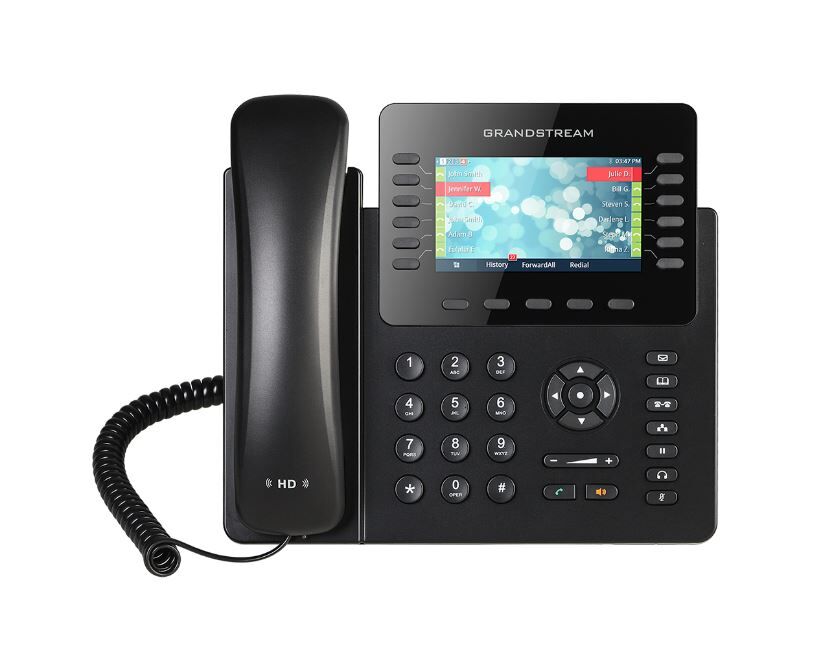 Grandstream 12 LINES 6 SIP ACCOUNTS POE GIGE COLOUR