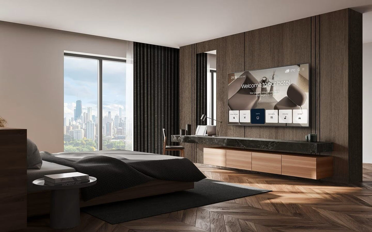 Samsung Crystal HU8000F HG50U800FAW 50″ 4K UHD Hospitality Smart TV | Google Cast & AirPlay
