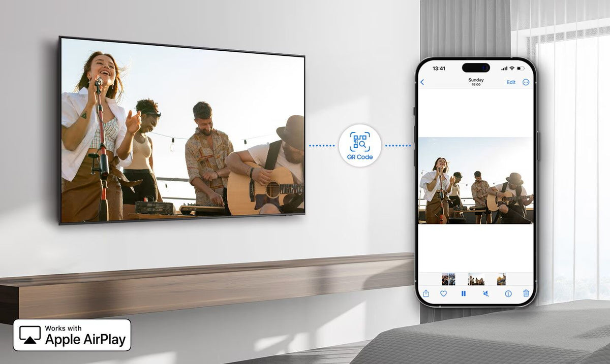 Samsung Crystal HU8000F HG55U800FAW 55″ 4K UHD Hospitality Smart TV | Google Cast & AirPlay