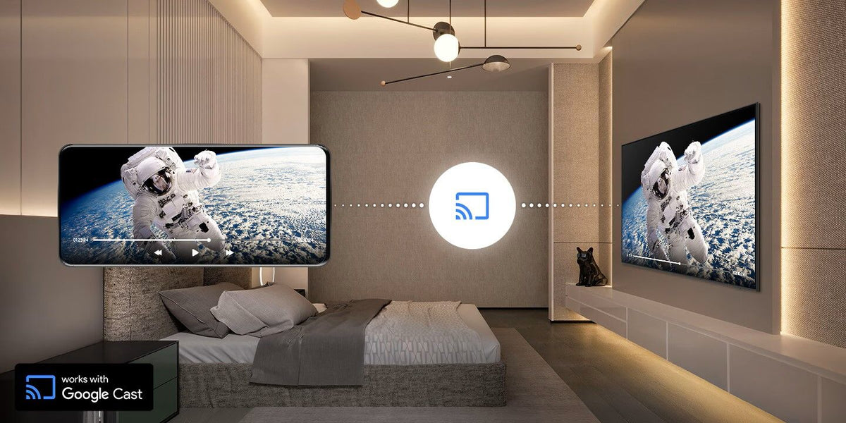 Samsung Crystal HU8000F HG85U800FAW 85″ 4K UHD Hospitality Smart TV Google Cast & AirPlay