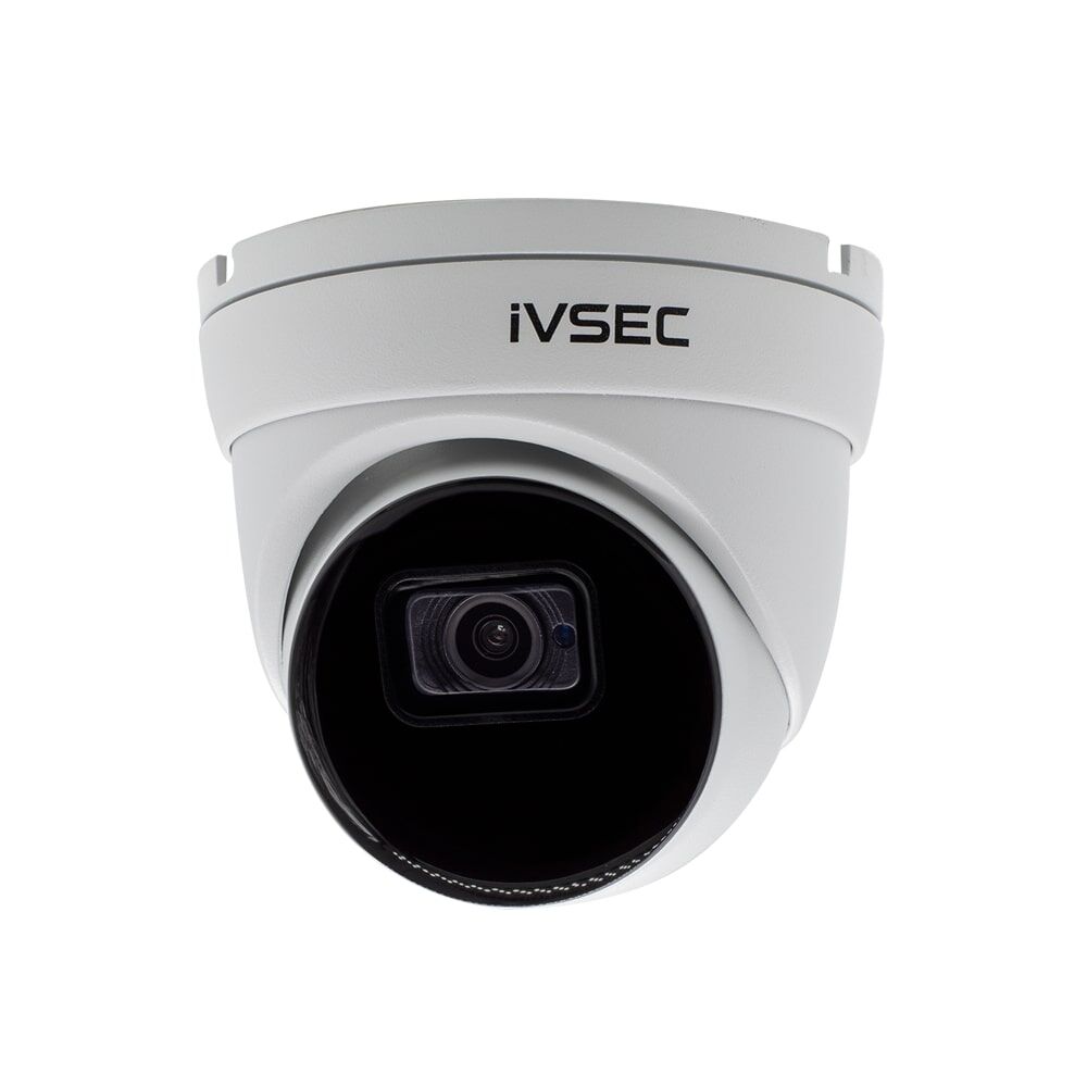 IVSEC NC340XB 12MP Turret IP Security Camera with PoE, IR Night Vision & IVS