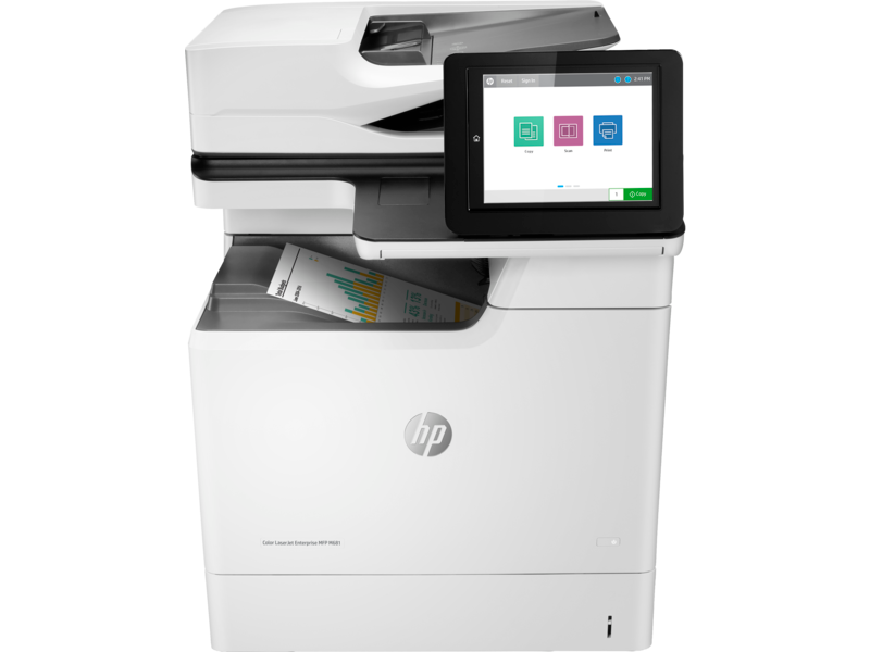 HP J8A10A Color LaserJet Enterprise M681dh Printer