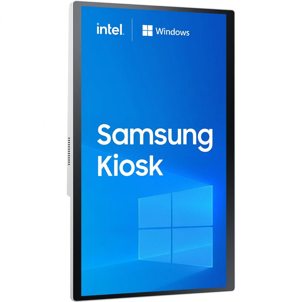 Samsung 24″ POS Self-Service Kiosk with Intel Core i3 | Windows 10 IoT Enterprise
