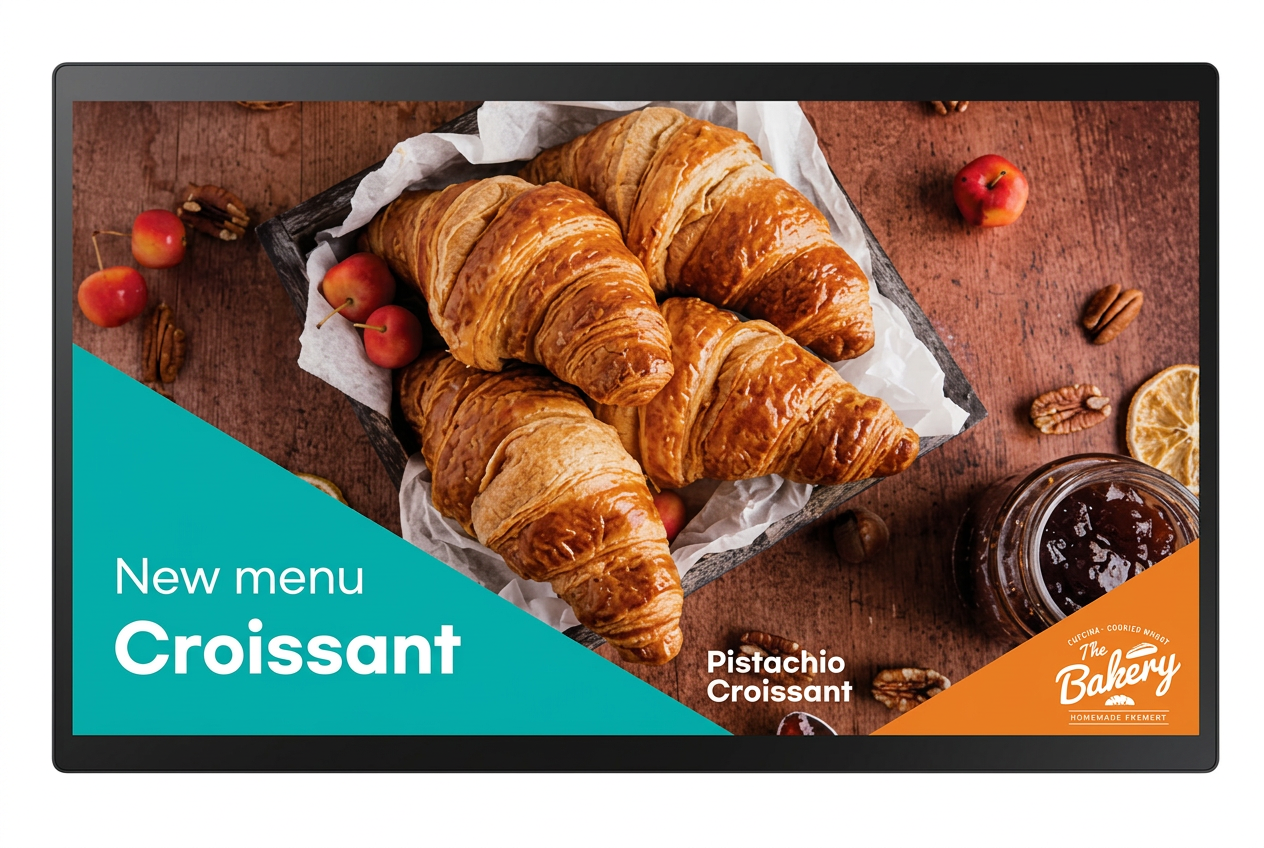 Samsung QB24C-T 24" Full HD 10-Point Touch Commercial Display | Compact Interactive Digital Signage