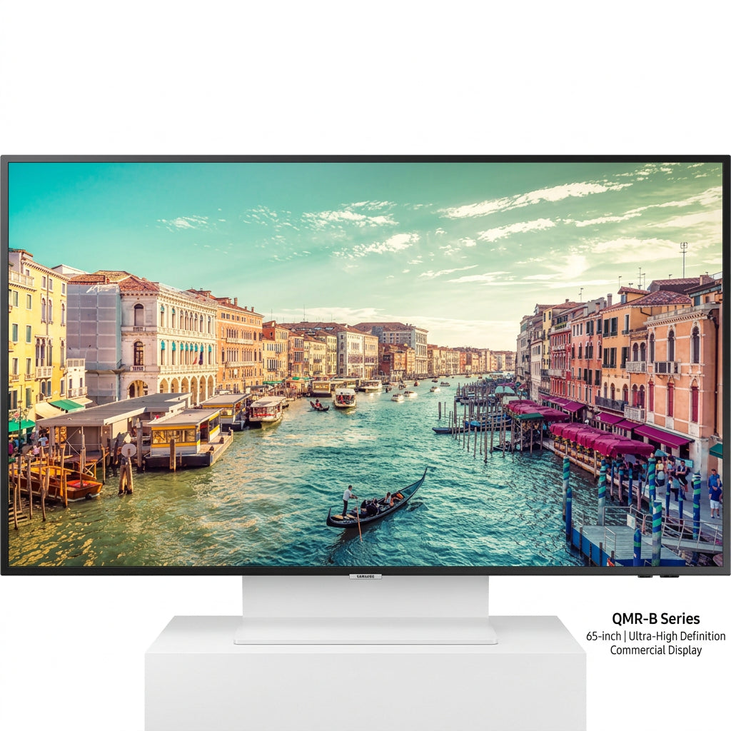 Samsung QM65R-B 64.5″ UHD 4K Digital Signage Display | 500 Nits | Tizen 4.0