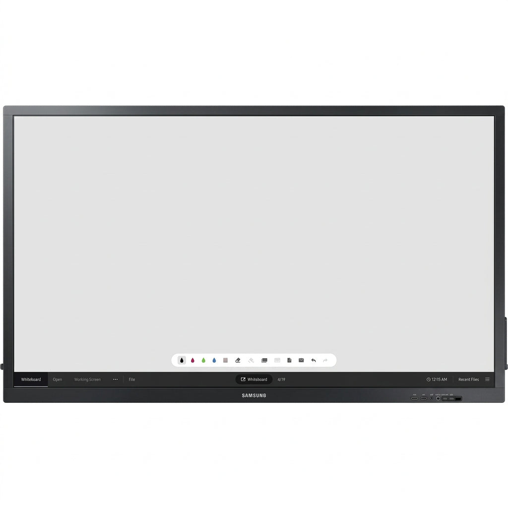 Samsung QB75N-W 75″ UHD 4K Interactive Collaboration Display | Touch eBoard