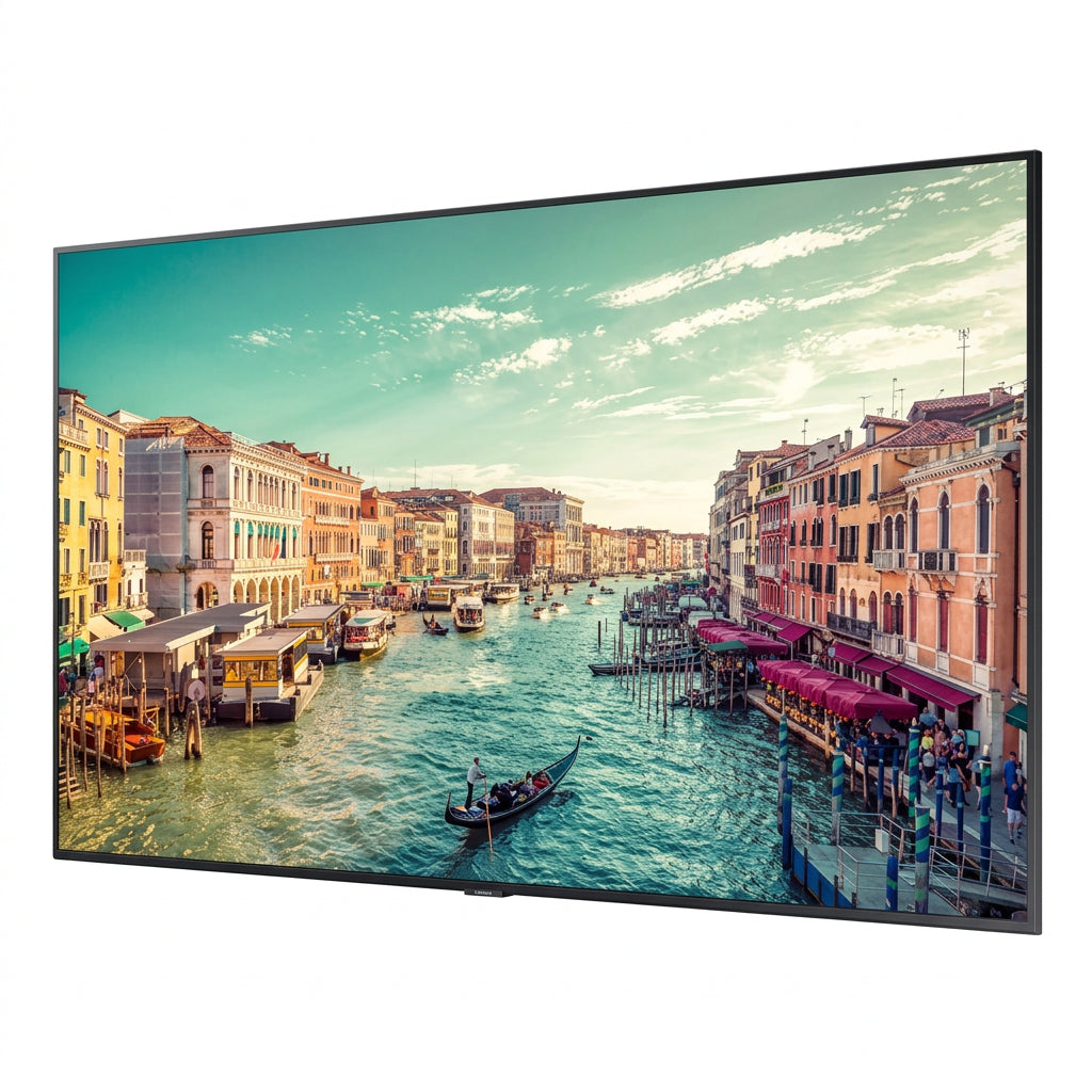 Samsung QM75R-A 75″ Crystal UHD 4K Digital Signage Display | High-Brightness Commercial Signage