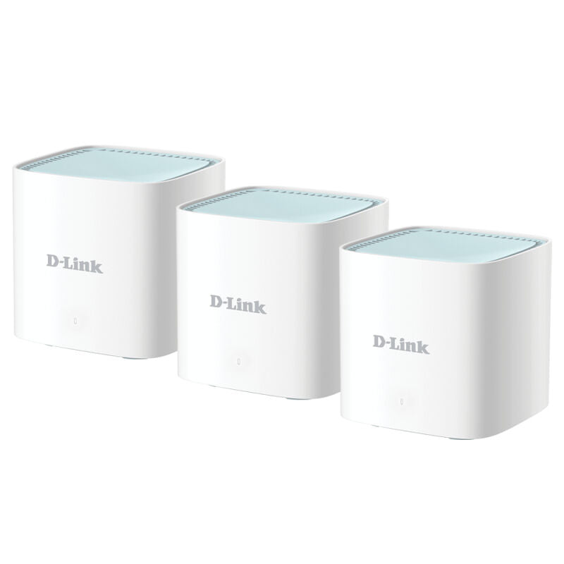 D-Link EAGLE PRO AI AX1500 Mesh Wi-Fi 6 System (3-Pack) – Whole Home AI-Optimised Coverage