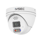 IVSEC NC323ADX 8MP 4K Turret IP Camera with Advanced Deterrent, AI Analytics & PoE