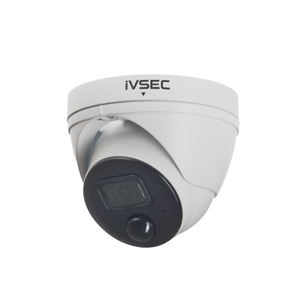 IVSEC NC323XD 8MP 4K Turret IP Camera – 3.6mm Lens, 30m IR Night Vision, PoE, AI IVS, WDR, IP66