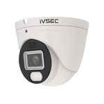 IVSEC NC368ADX 8MP 4K Turret IP Camera – 2.8mm Lens, Full-Colour Night Vision, AI Analytics, Advanced Deterrence, IP67
