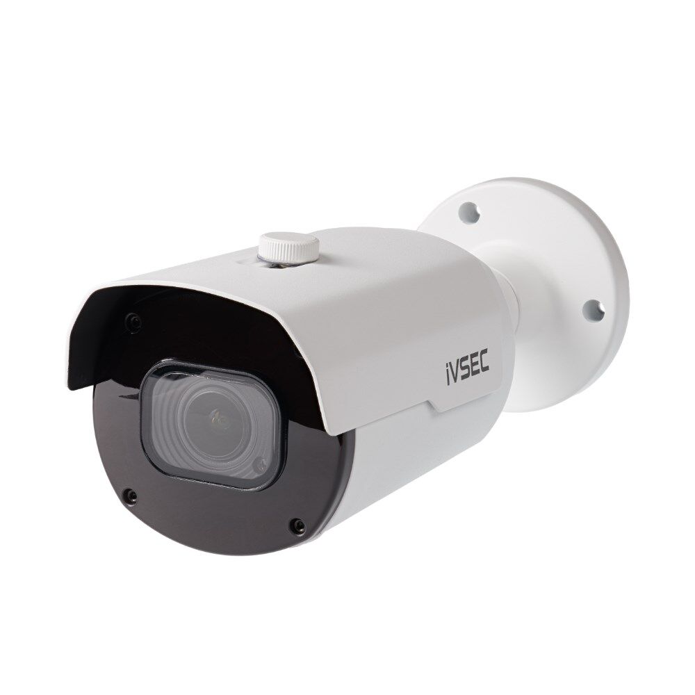 IVSEC NC531XB 8MP 4K Bullet IP Camera – Motorised 2.8–12mm Lens, 45m IR Night Vision, PoE, Intelligent Video Analytics, IP66