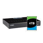 IVSEC NR3082XB-4TB 8-Channel NVR – 12MP, 8 PoE Ports, 4TB HDD, Dual Bays, 4K HDMI