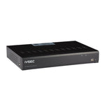 IVSEC NR308XD 8-Channel NVR – 12MP, 8 PoE Ports, 4K HDMI, H.265+, IVS, 1 Bay