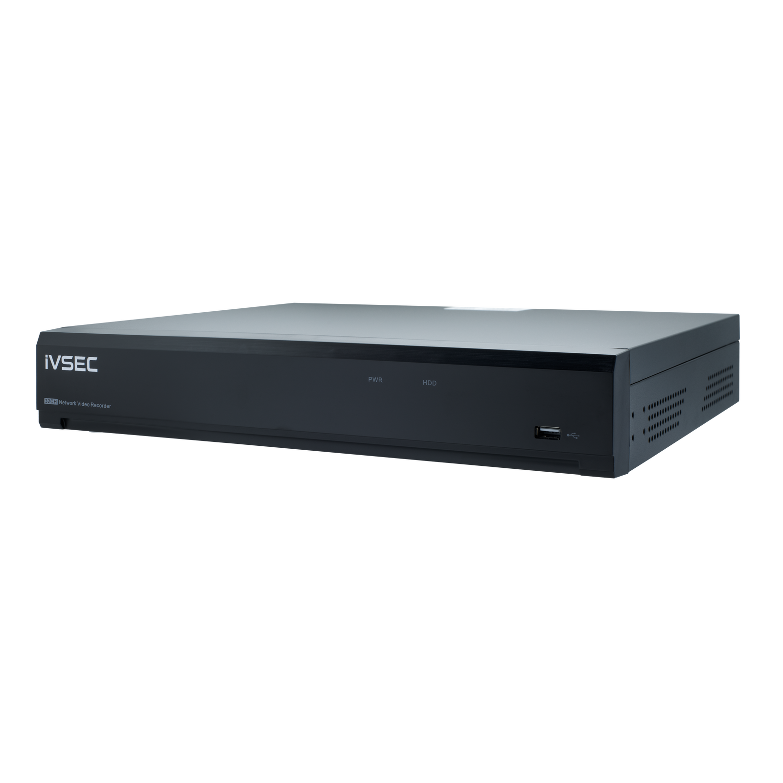 IVSEC NR6324XB NVR – 32 Channel 12MP 16-Port PoE Professional 4-Bay 4K NVR with Advanced IVS